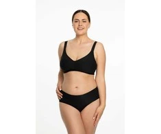 Liemenėlė juoda be lankelių patogi Jelly Bra Comfort