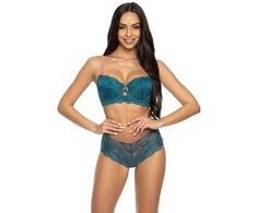 Liemenėlė liemenėlė 3525/11 Sybilla Turquoise - Mat