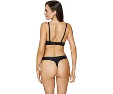 Liemenėlė Melody smooth push-up juoda – subtiliam prisilietimui ir pasitikėjimui