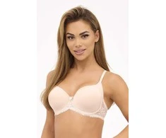Liemenėlė push-up elegantiška nėriniuota