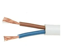 Lietkabelis OMY kabelis 2x0.75mm2