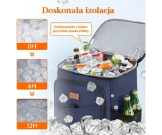 Lifewit termoizoliacinė kuprinė 26 l, sandari, su 7 mm EPE izoliacija, LF230135