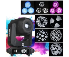 Carruzzo LIGHT4ME SKY SPOT 150W RING judančios galvos prožektorius