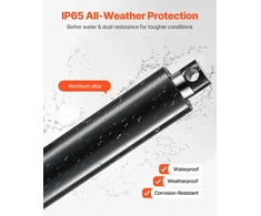 VEVOR 12V linijinis pavaros įtaisas, 150mm eiga, 9000N