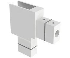 Linijinės sistemos EASY LINK bėgelio L formos sujungimas, baltas, K1002340B