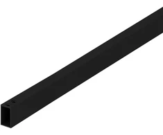 Linijinės sistemos PIPE bėgelis, juodas, 1000mm, K1002241N