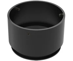 Linijinės sistemos PIPE montavimo elementas, juodas, 1TUB0033N