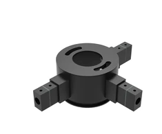 Linijinės sistemos PIPE T formos 90° kampo sujungimas, juodas, K1002144N