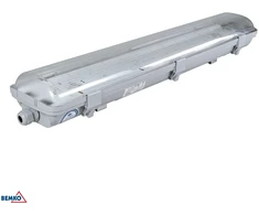 Linijinis šviestuvas EMPTY OHB, 2xT8, 60cm, IP65