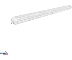 Bemko Linijinis šviestuvas EMPTY OHT, 2xT8, 120cm, IP65