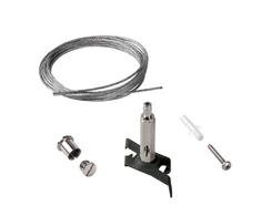 LINK TRIMLESS pakabinimo komplektas 3 m, juodas, 243283