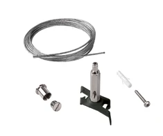 LINK TRIMLESS pakabinimo komplektas 5 m, juodas, 243238
