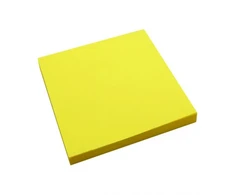 Lipnūs lapeliai Forpus, Neon, 75x75mm, geltoni (1×80)