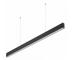 LIVIA LED šviestuvas GTV LD-LIV40WNB-10 (juodas, 40W, 3600lm, IP20, 4000K, 1.2m)