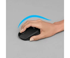„Logitech B330 Silent Plus“ pelė 910-004913 (optinė; 1000 DPI; juoda)