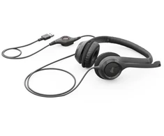 Logitech H390 ausinės 981-000406 (juodos)
