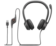 Logitech H390 ausinės 981-000406 (juodos)