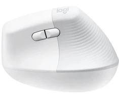 Logitech Lift vertikali balta pelė