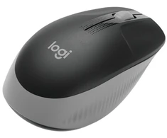 Logitech M190 belaidė pilno dydžio pelė, pilkos spalvos