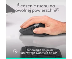 Pelė Logitech MX Master 4 verslui – grafito spalvos