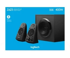 Ausinės Logitech Z623 garsiakalbių sistema 200W, universali, juoda, 2.1 kanalo, 35W