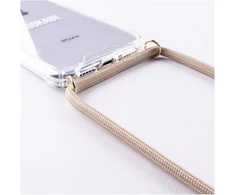 Lookabe telefono dėklas su kaklo dirželiu iPhone 7/8 Plus, auksinės smėlio spalvos