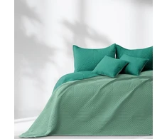Dvipusė lovatiesė AmeliaHome SOFTA 220 x 240 cm, spalva: žalia