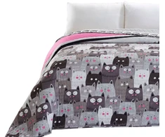 DecoKing Lovatiesė 240 × 260 cm, pilka