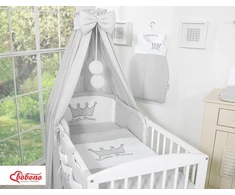Lovos baldakimas vaikams pilkas Little Prince/Princess