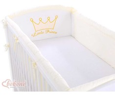 Lovytės apsauga kūdikiui Little Prince/Princess, kreminė