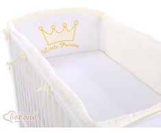 Lovytės apsauga kūdikiui Little Prince/Princess, kreminė
