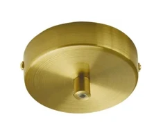 Lubinė bazė 1 PIREX pakabinamam šviestuvui, poliruoto metalo, 10 cm