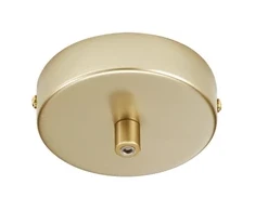 Lubinė bazė 1 PIREX pakabinamam šviestuvui, aukso spalvos metalo, 10 cm