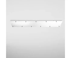 Pakabinamas šviestuvas Lubinė bazė 11 PIREX pakabinamų šviestuvų, chromuoto metalo, 140x28 cm