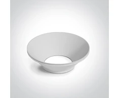 Lubinio šviestuvo reflektorius, baltas, 120mm, 050106D/W