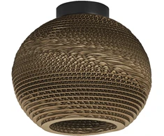 Lubinis šviestuvas CARDBOARD, E27, rudas