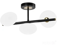 Lubinis šviestuvas ELIPSE ELEGANCE, 3xG9, juodos/aukso/baltos sp.