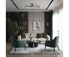 Lubinis šviestuvas GLOBE ELEGANCE, 4xE14, aukso/juodos/dūmų sp.