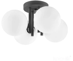 Lubinis šviestuvas GLOBE ELEGANCE, 4xG9, juodos/baltos sp.