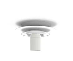 Lubinis šviestuvas PARMA, E27, baltas, IP44, P3946082BLSP