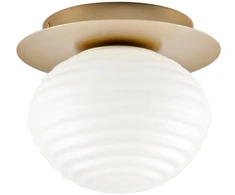 Lubinis šviestuvas RIPPLE, aukso sp., 1xE27