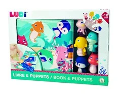 Ludi - Bath book and Finger figures - (LU40018)