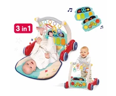LUDI multifunkcinis kilimėlis-pianinas-vaikštynė, Liūtas 3in1