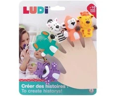 LUDI pirščiukų žaidimas, Safari gyvūnai