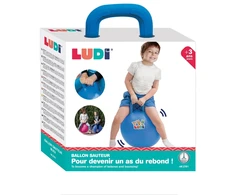 LUDI šokinėjimo kamuolys, mėlynas 45 cm