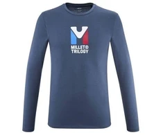 M Chamonix Tri Ts Ls marškinėliai tamsiai mėlyni Millet