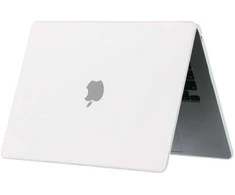 Dėklas „Tech-Protect SmartShell MacBook AIR 15 M2 / M3 / M4 / 2023-2025“ matinis skaidrus