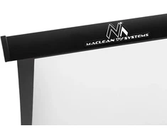 MACLEAN NEŠIOJAMAS PROJEKCINIS EKRANAS, KOMPAKTIŠKAS, STALINIS, 40", 16:9, MC-962