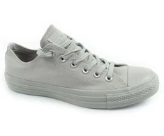 Madingi ir patogūs pilki moteriški Converse Chuck Taylor All Star laisvalaikio bateliai