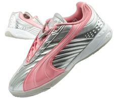 Madingi jaunimo sportiniai bateliai Puma V-S2 Goalgetter, sidabriniai
